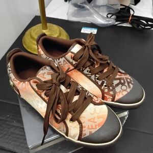 Rocawear Brown and Orange Athletic Shoes